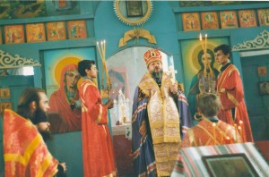 Епископ Красноярский и Енисейский Антоний. Посещение нашего храма.
